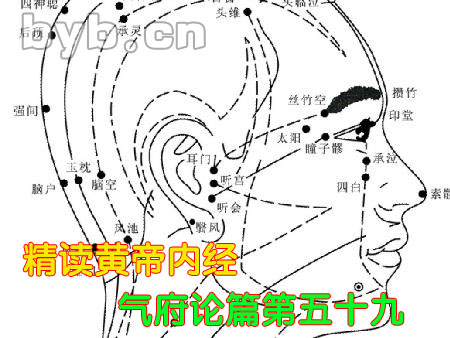 byb.cn 精讀黃帝內經氣府論篇第五十九